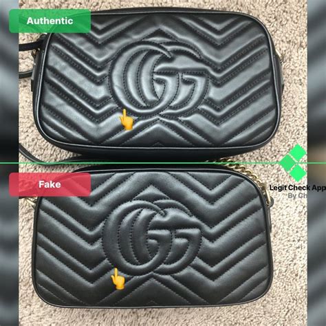 gucci marmont stitch not perfect